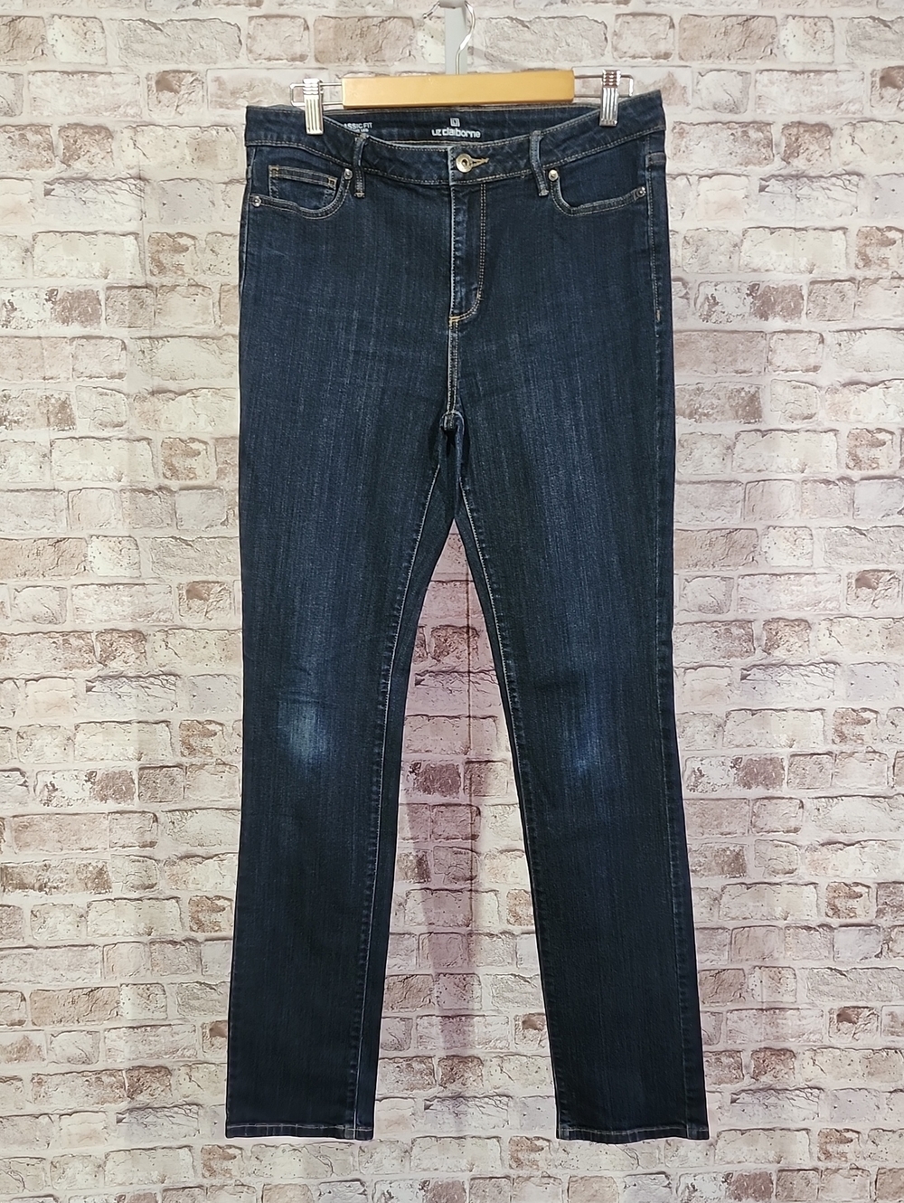 Liz Claiborne Women's Dark Indigo Skinny Jeans